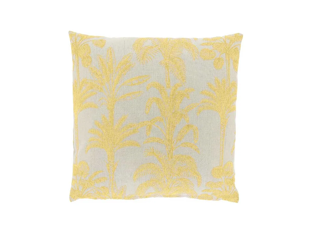 Coussin décoratif Tilly Jaune Citron -45x45cm