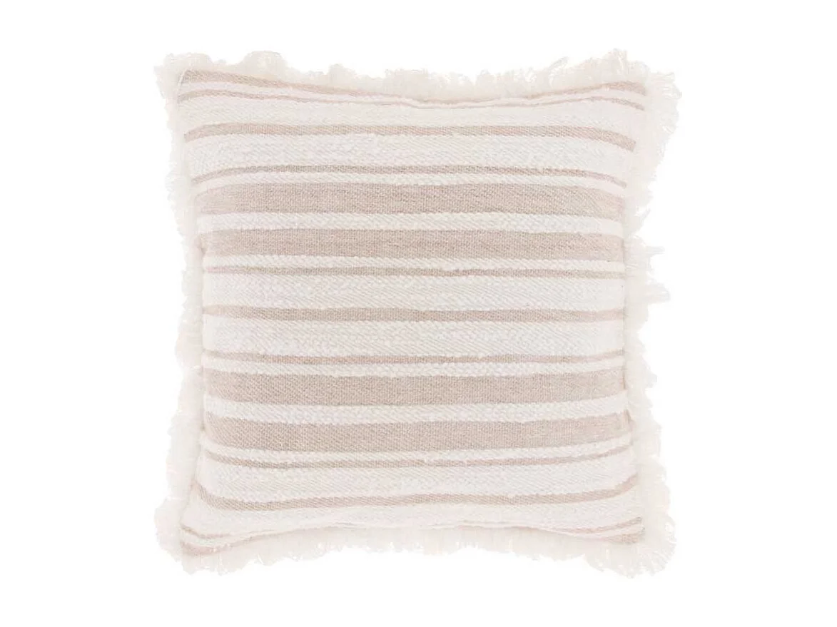 Coussin Granja - 50x50cm - blanc tourterelle