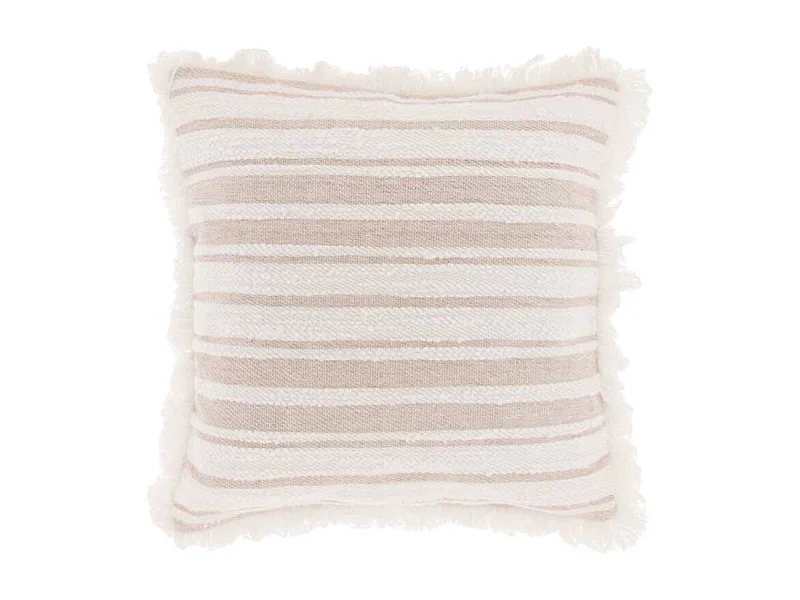 Coussin Granja - 50x50cm - blanc tourterelle