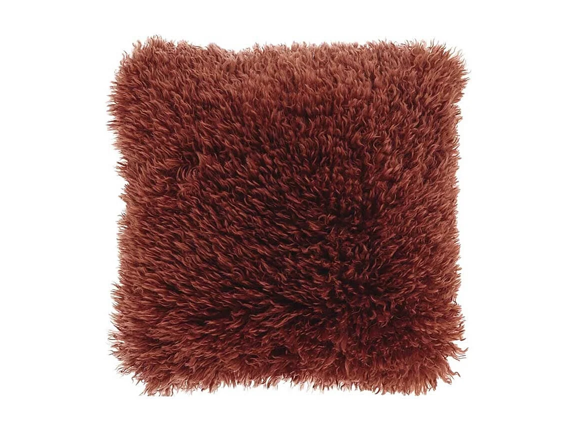 Coussin décoratif Frieda Marsala - 45x45cm