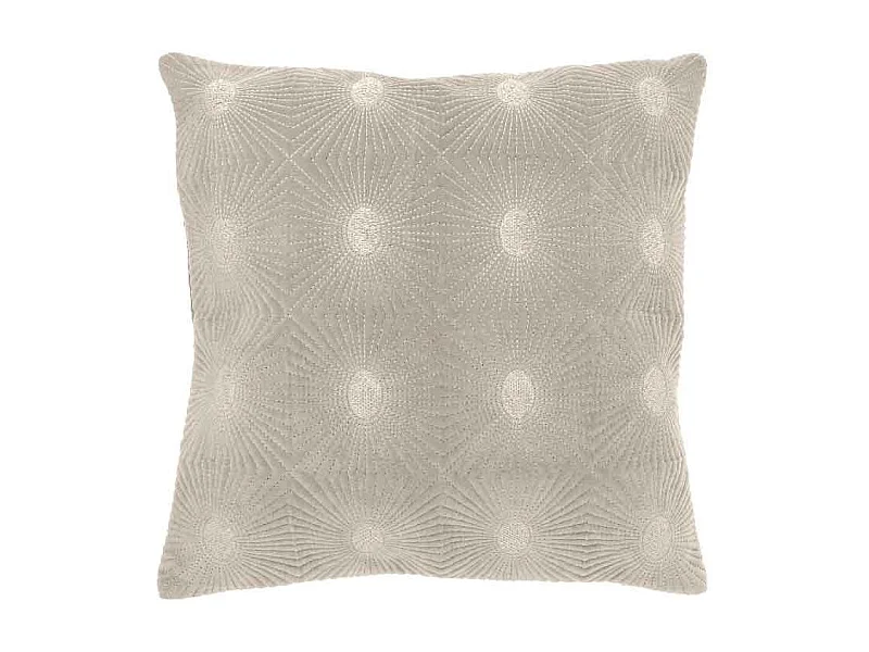 Coussin décoratif Nela Chateau Gris -45x45cm