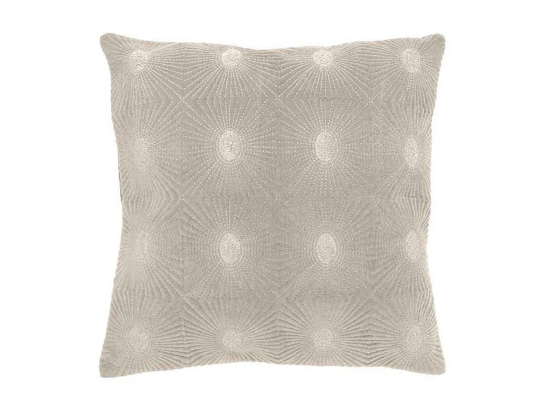 Coussin décoratif Nela Chateau Gris -45x45cm
