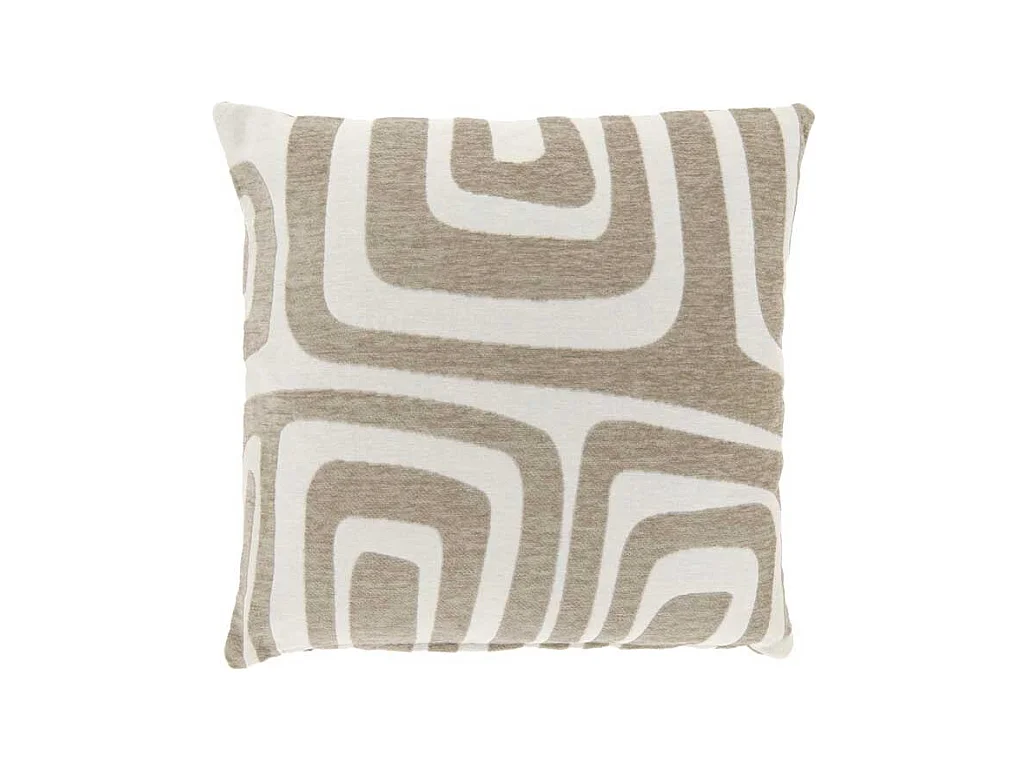 Coussin décoratif Dulce Taupe -45x45cm