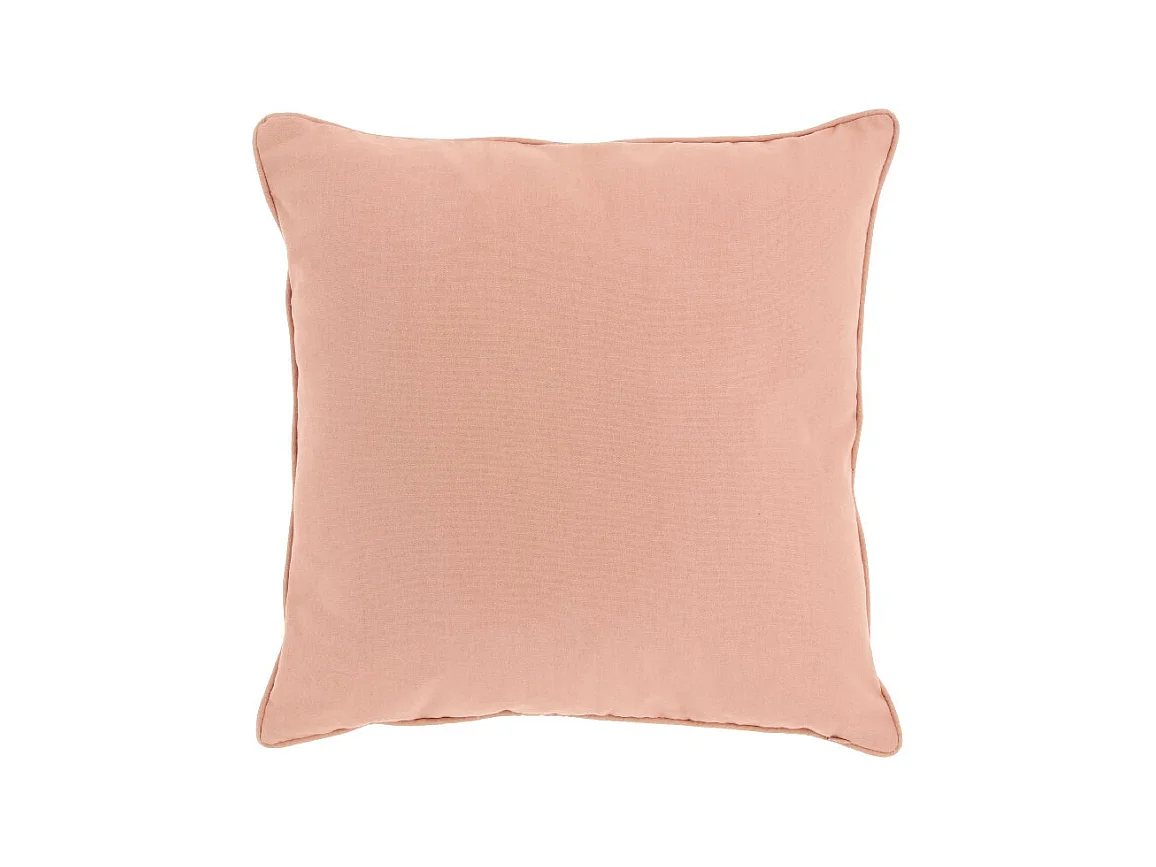 Coussin Madia - 45x45cm - vieux rose
