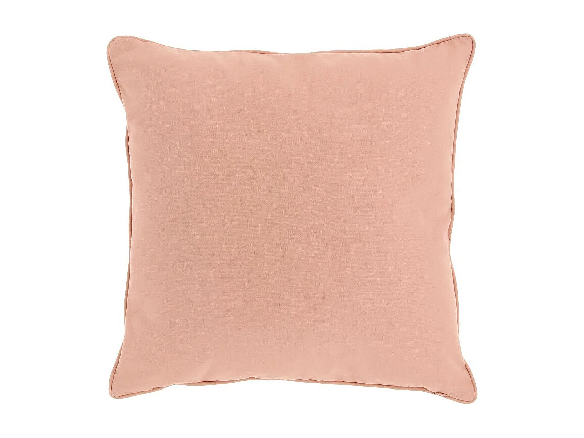 Coussin Madia - 45x45cm - vieux rose