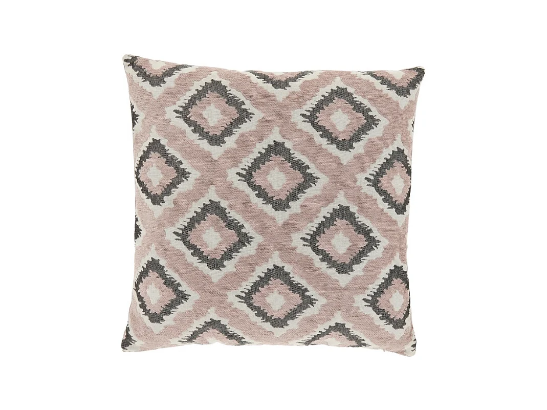 Coussin décoratif Riley vieux rose - 45x45cm