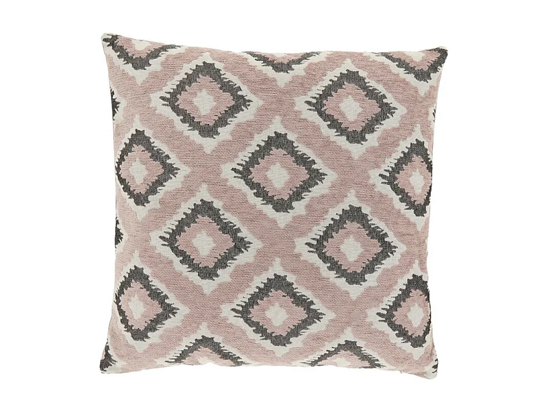 Coussin décoratif Riley vieux rose - 45x45cm