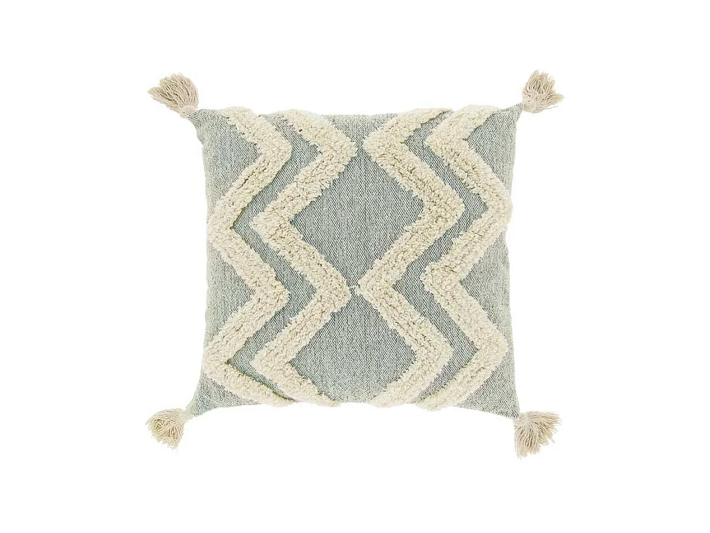 Coussin décoratif Dahlia Beach Bleu -45x45cm