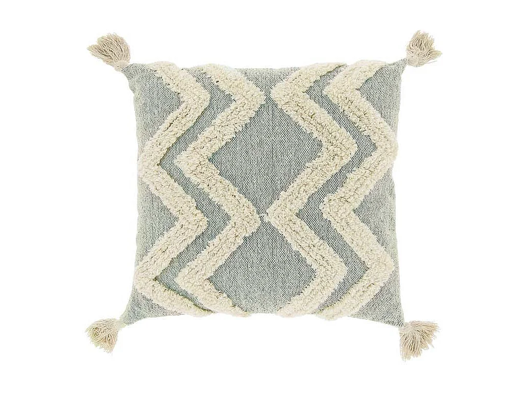 Coussin décoratif Dahlia Beach Bleu -45x45cm