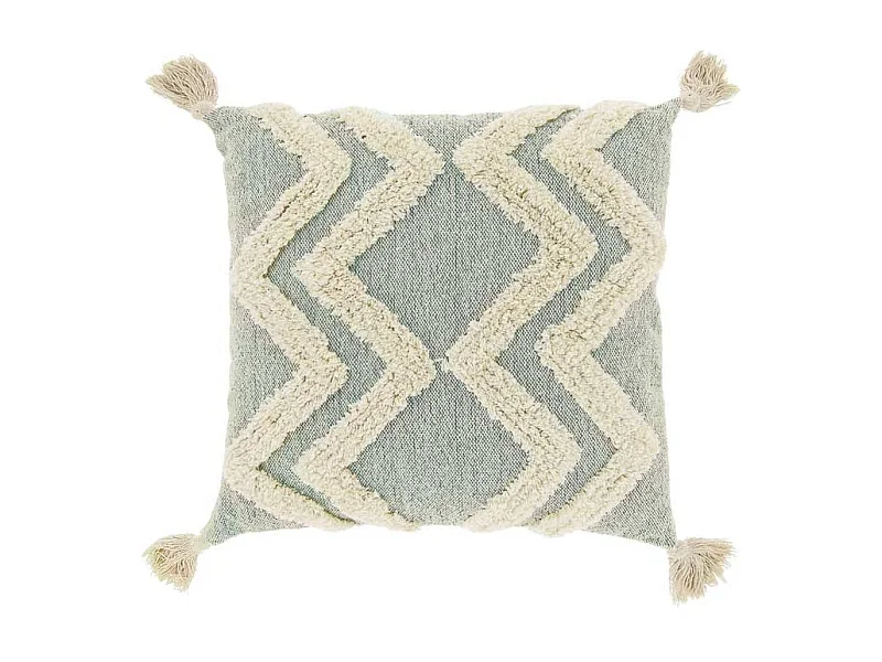 Coussin décoratif Dahlia Beach Bleu -45x45cm