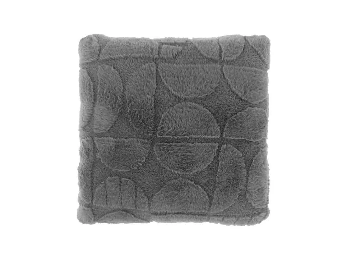 Coussin décoratif Milan Gris Foncé - 45x45cm