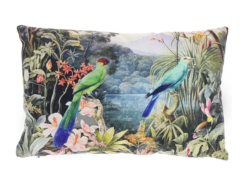 Cojín decorativo Diseño tropical invernal 2 - 40x60cm