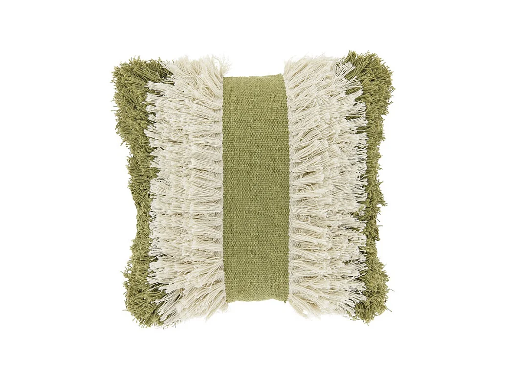 Cojín decorativo Ziggy Verde Musgo - 45x45cm