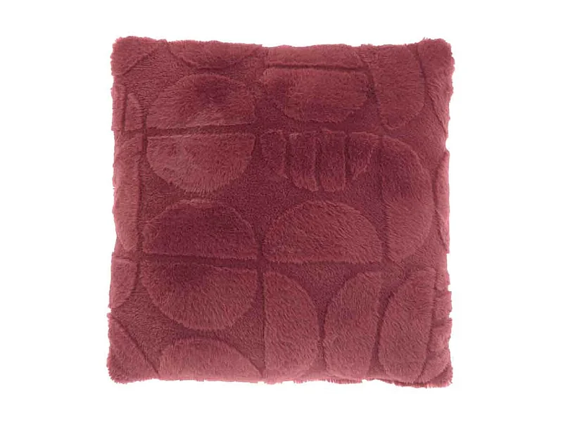 Coussin décoratif Milan Marsala - 45x45cm
