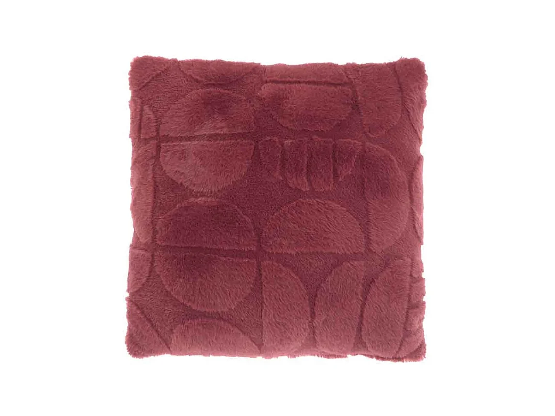 Cojín decorativo Milán Marsala - 45x45cm