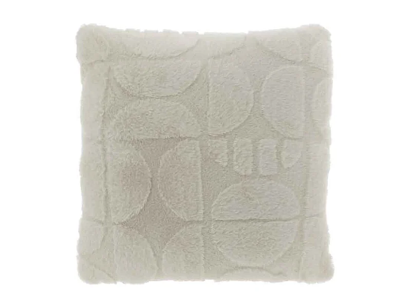 Coussin décoratif Milan Dove Blanc - 45x45cm