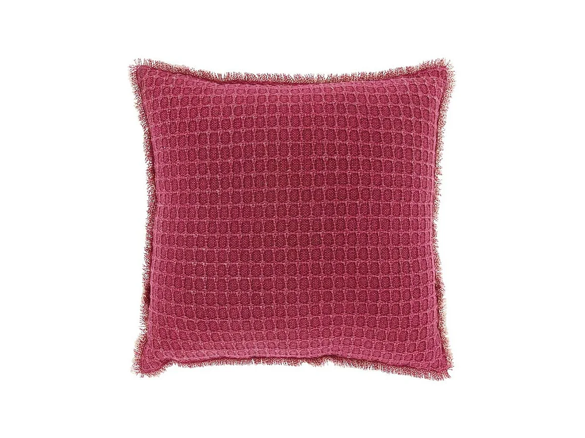 Coussin Perle - 45x45cm - Fuchsia