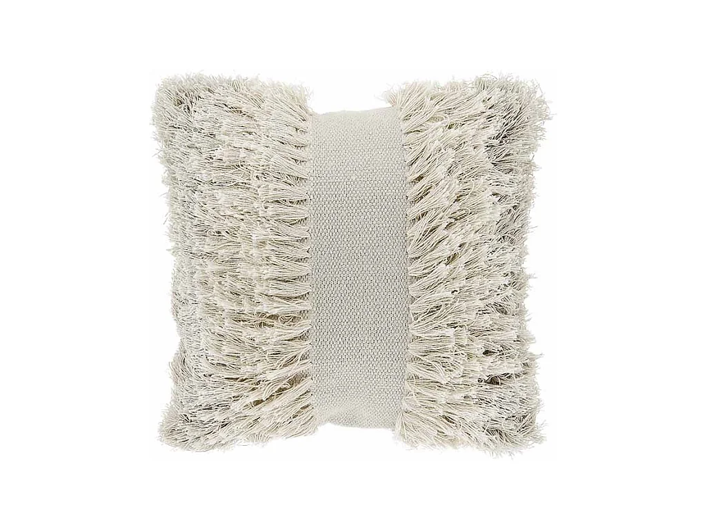 Coussin décoratif Ziggy Dove Blanc - 45x45cm