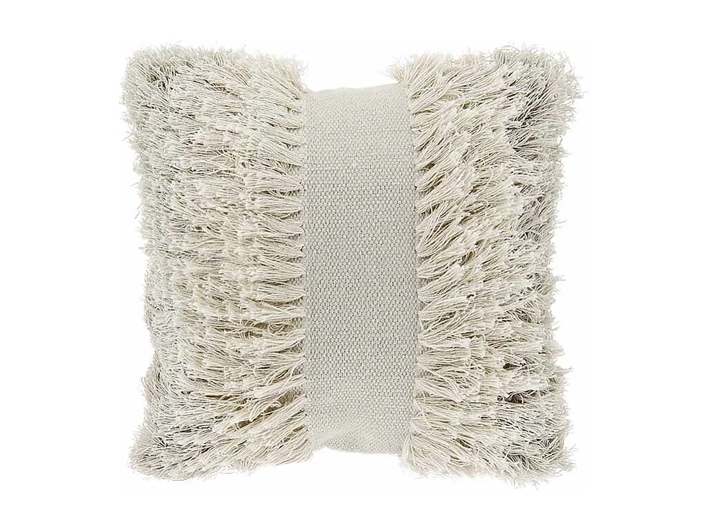 Coussin décoratif Ziggy Dove Blanc - 45x45cm