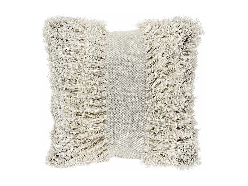 Coussin décoratif Ziggy Dove Blanc - 45x45cm