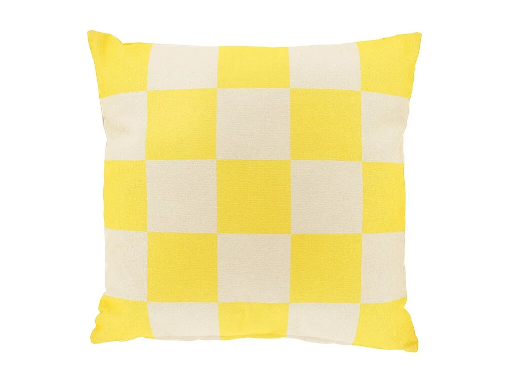 Coussin décoratif Zayn Jaune Citron -45x45cm