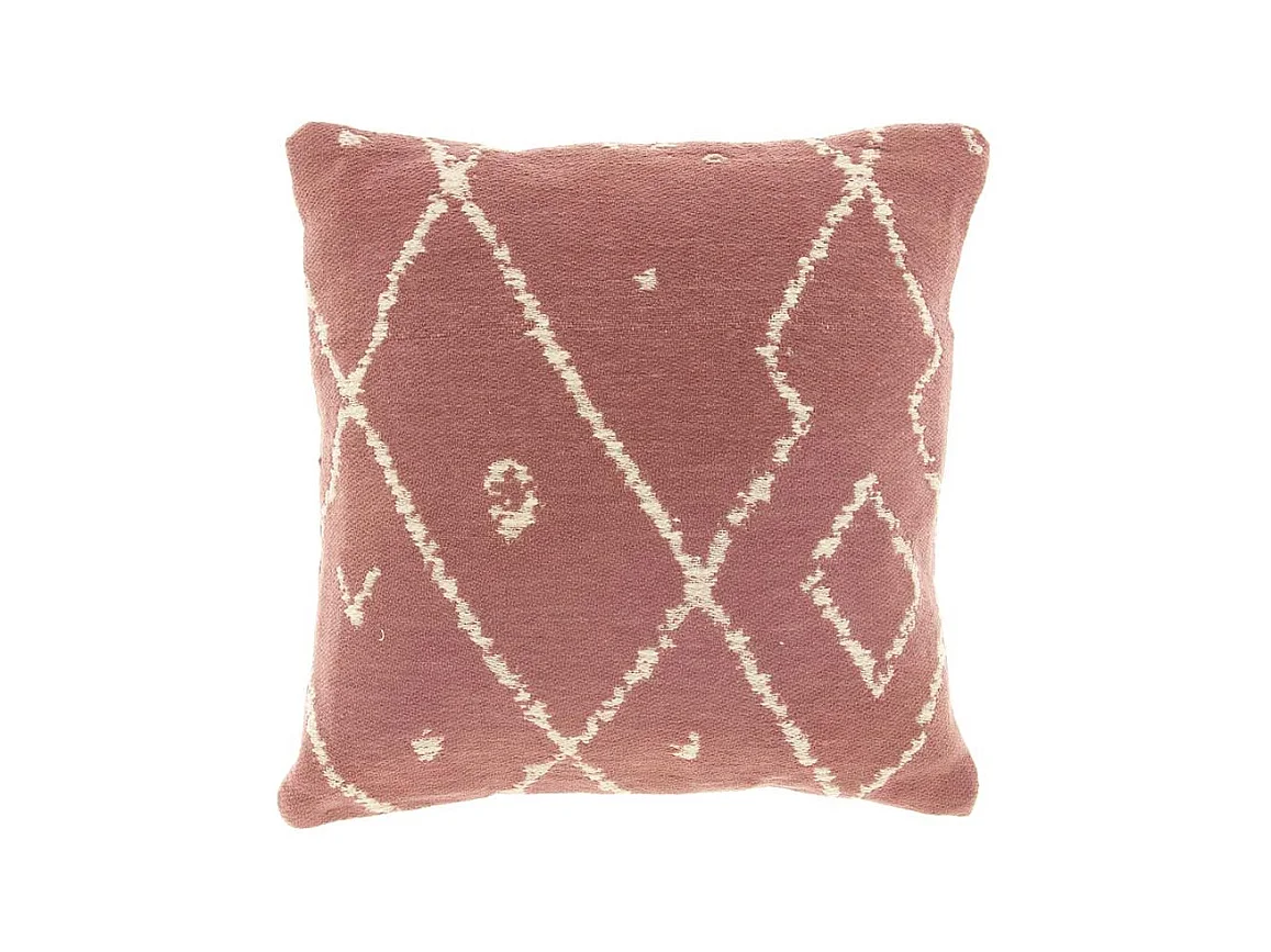 Coussin Tobi - 45x45cm - vieux rose