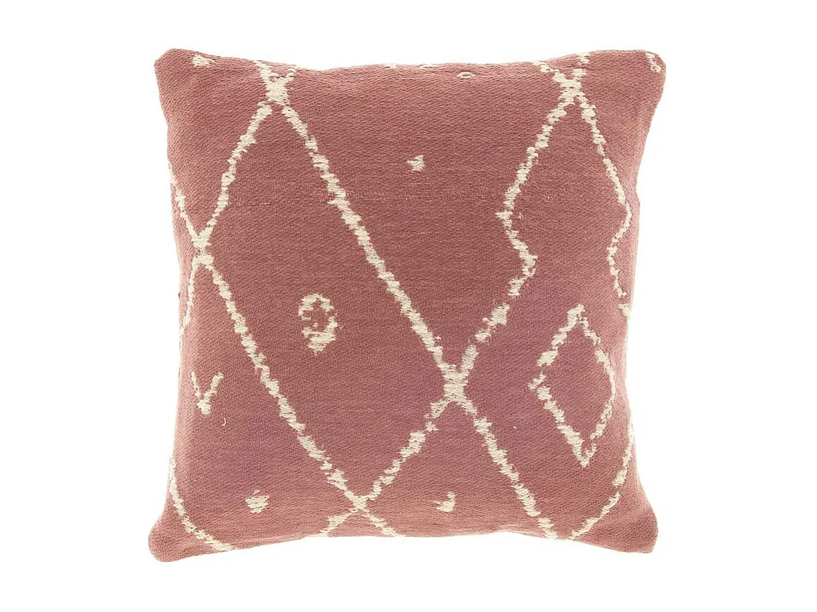Coussin Tobi - 45x45cm - vieux rose