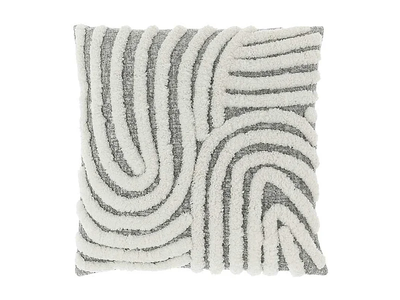 Coussin décoratif Caty Gris Foncé -45x45cm