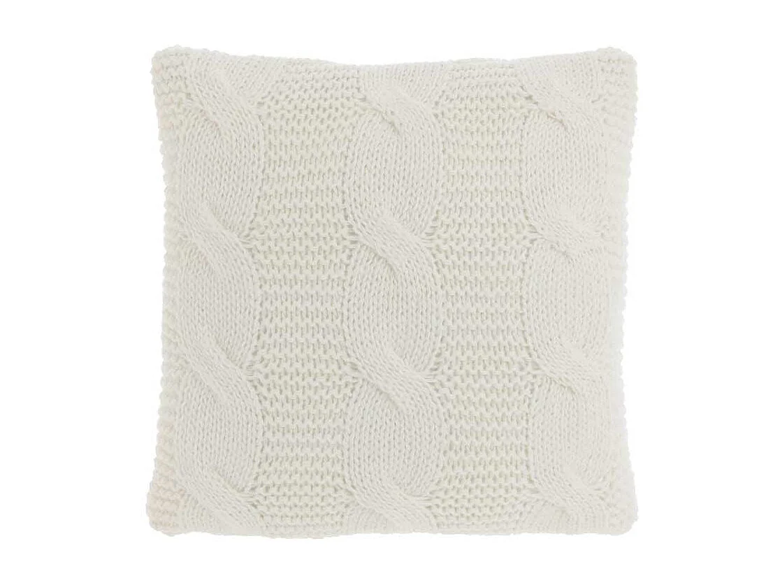Coussin décoratif Maria Dove Blanc - 45x45cm