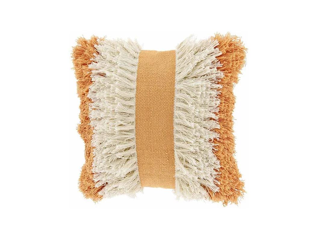 Coussin décoratif Ziggy Abricot -45x45cm