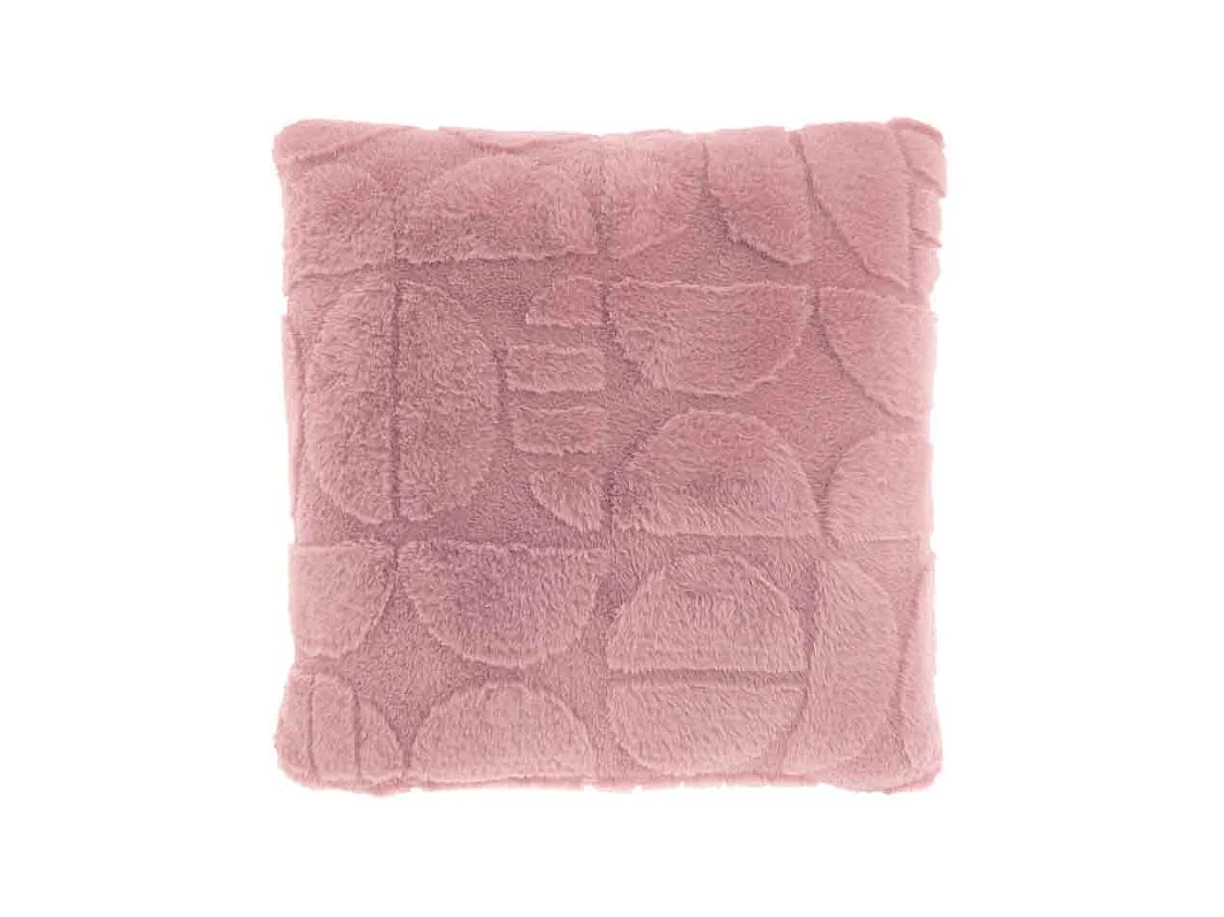 Coussin décoratif Milan vieux rose - 45x45cm