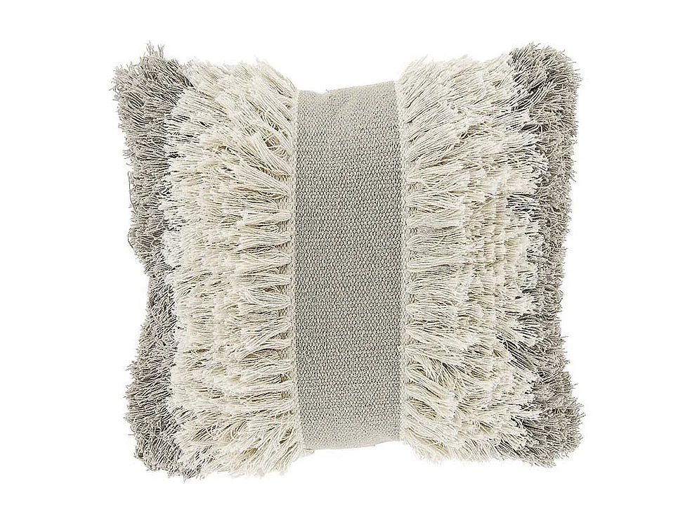 Coussin décoratif Ziggy Chateau Gris - 45x45cm