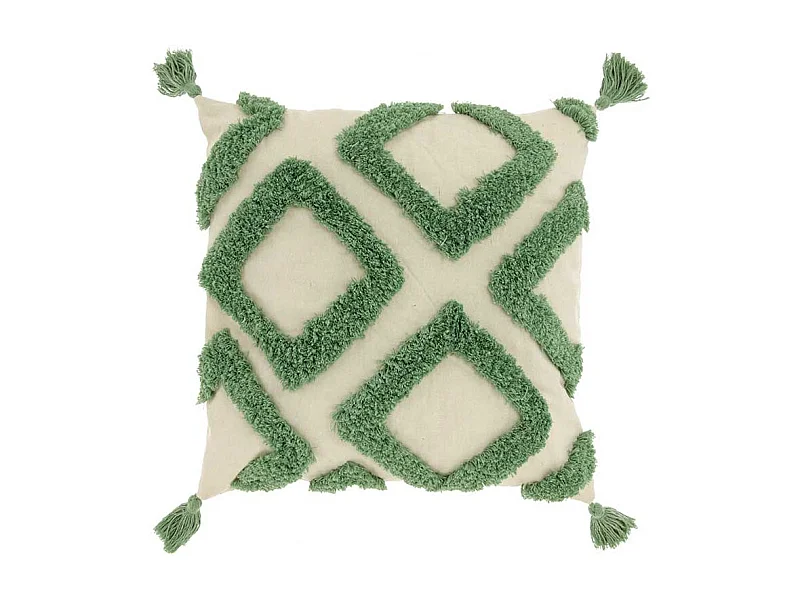 Cojín Cruz - 45x45cm - Azul Surf