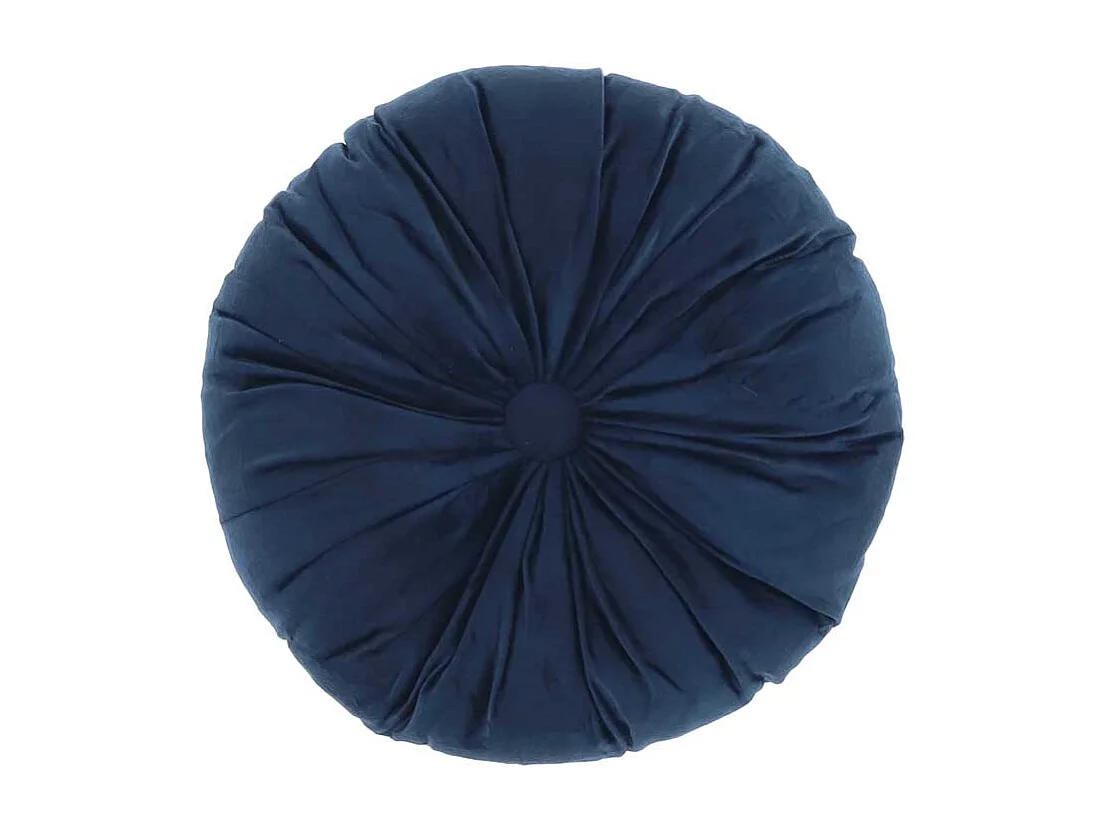 Coussin Basics - Ø40 cm - Bleu