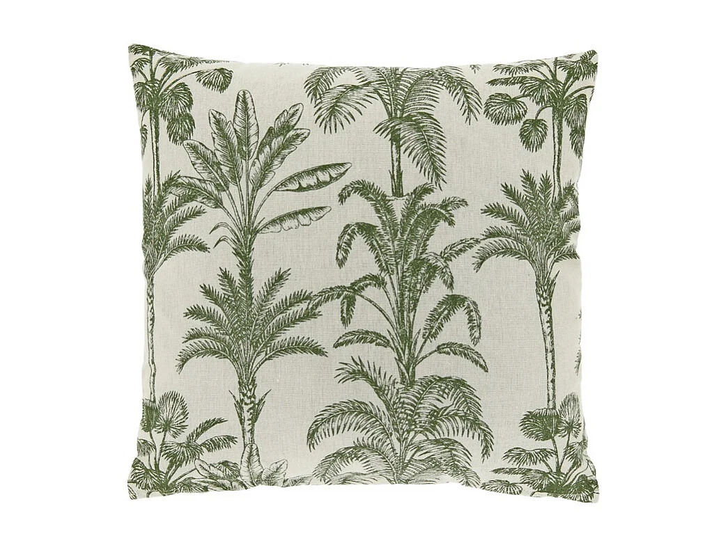 Coussin décoratif Tilly Thé Vert -45x45cm
