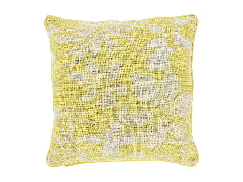 Sierkussen Keoni Lemon Yellow -45x45cm