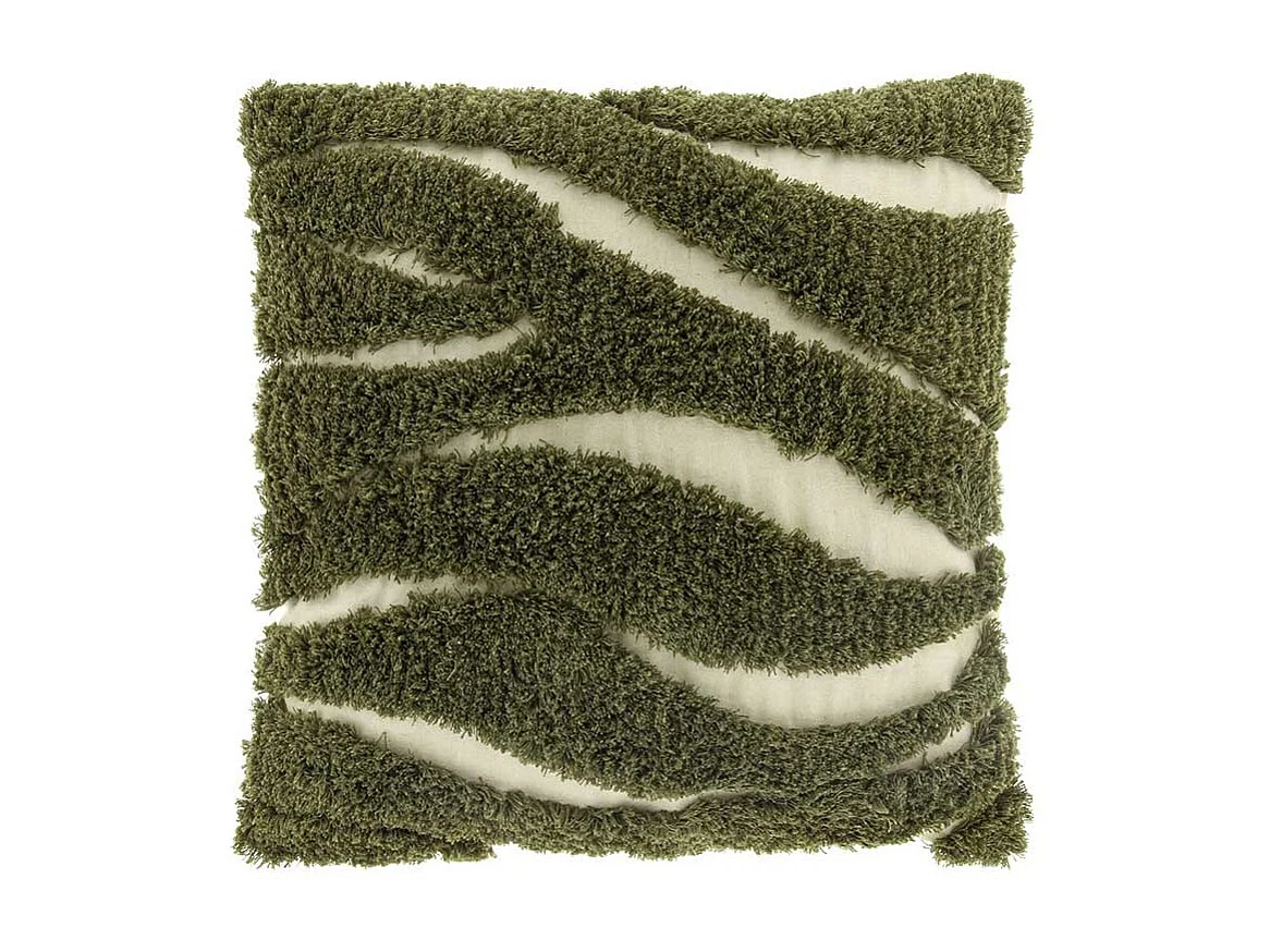 Kussen Marina - 45x45cm - theegroen