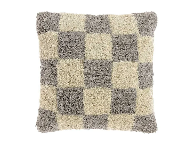 Coussin décoratif Ziva Chateau Gris -45x45cm