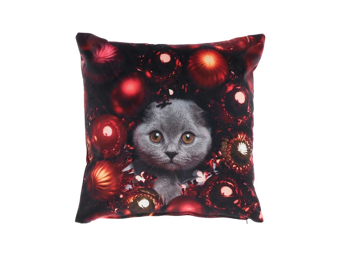 Coussin AW2022 Imprimé Noël 45x45cm Motif 4