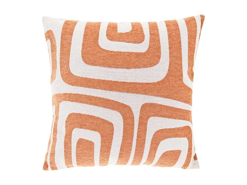 Coussin décoratif Dulce Abricot -45x45cm