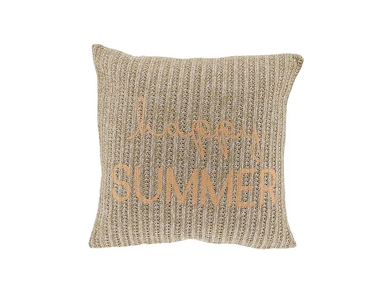 Coussin décoratif Happy Summer Abricot -45x45cm