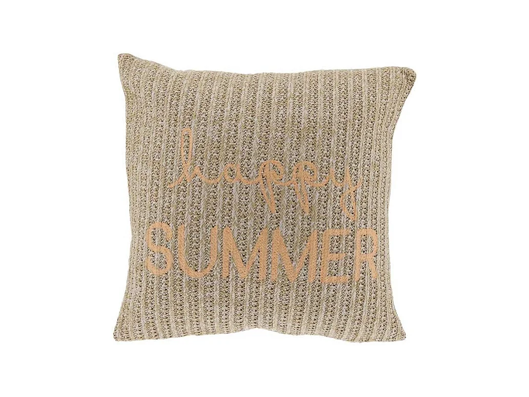 Coussin décoratif Happy Summer Abricot -45x45cm