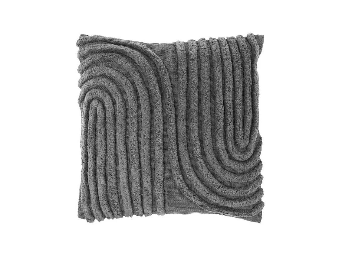 Coussin décoratif Maeve Gris Foncé -45x45cm