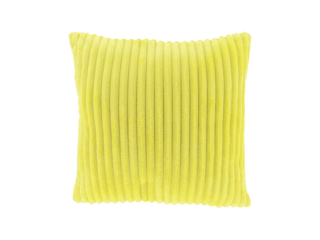 Coussin décoratif Dez Jaune Citron -45x45cm