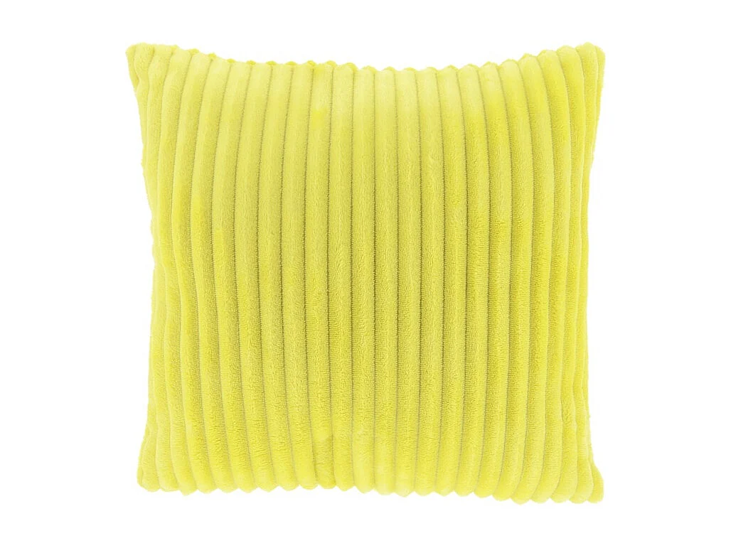 Coussin décoratif Dez Jaune Citron -45x45cm