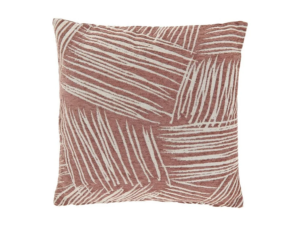 Coussin décoratif Perla vieux rose - 45x45cm