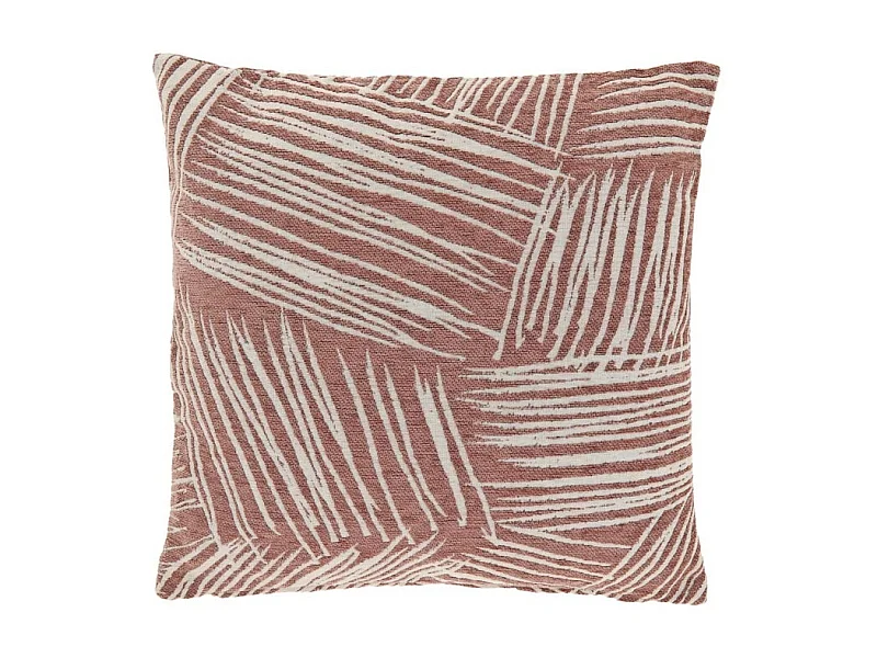 Coussin décoratif Perla vieux rose - 45x45cm