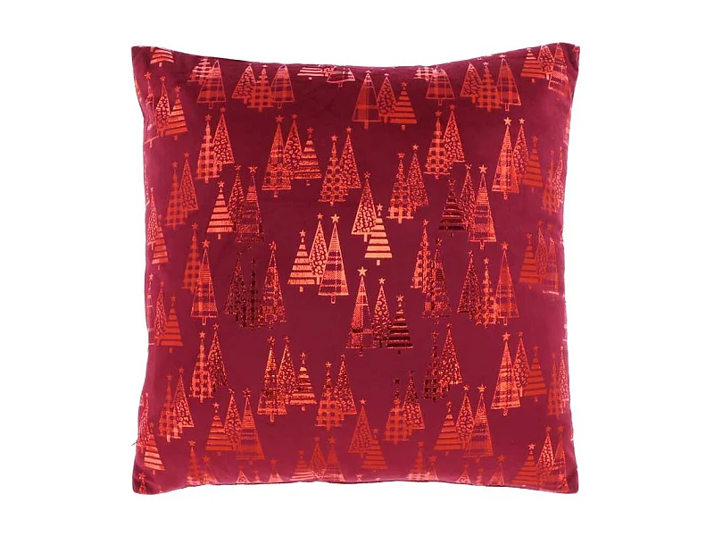 Coussin Olga 45x45cm Rouge