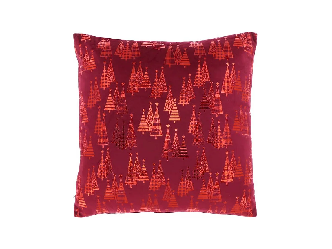 Coussin Olga 45x45cm Rouge