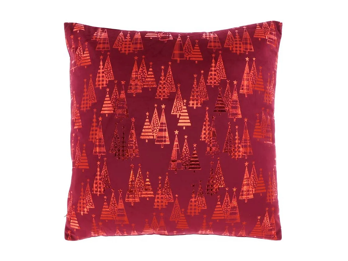 Coussin Olga 45x45cm Rouge